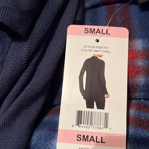 Premise NWT women’s long sleeve open front knit cardigan - Picture 3 of 3